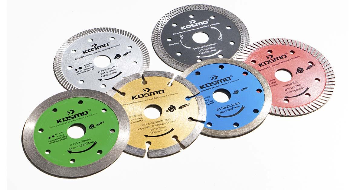 várias opções de disco diamantados para marmoria a venda