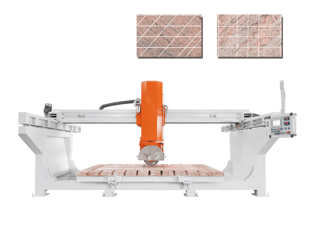 Máquina de corte de monobloco pedra