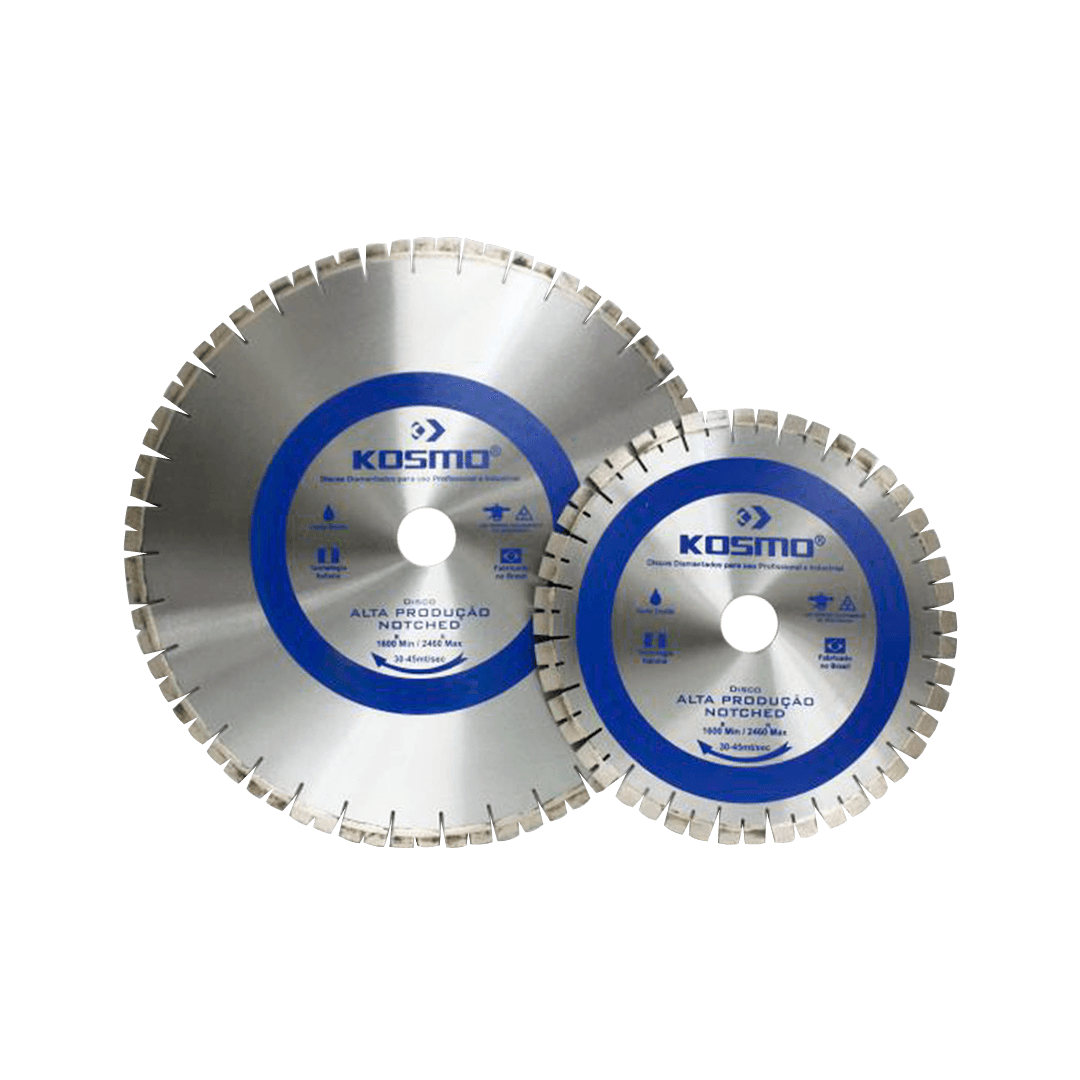 Disco diamantados da kosmo para corte de pedras