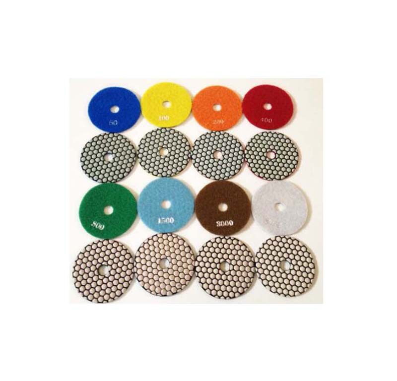 Kit de Polimento de Lixa Seco de 100mm