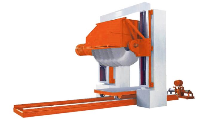 modelo de maquina de corte multilamina da Stone para marmorarias